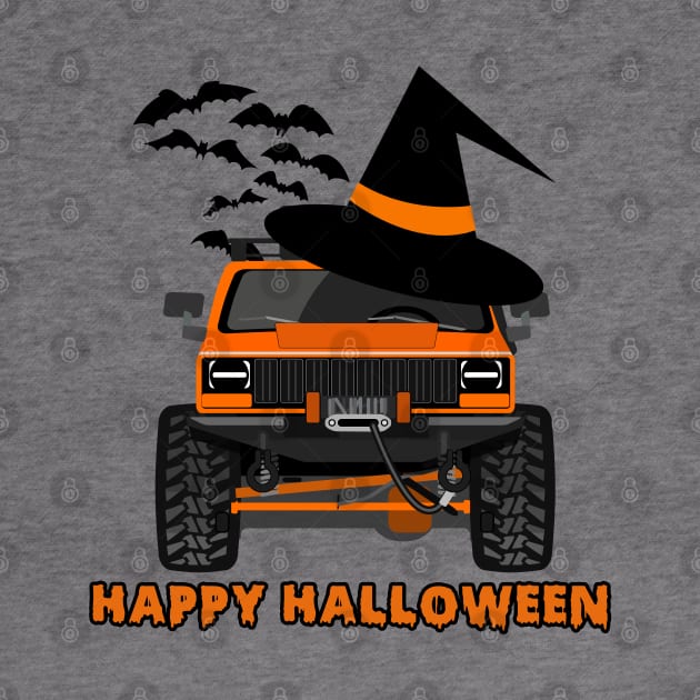 Jeep 4x4 Happy Halloween by sojeepgirl